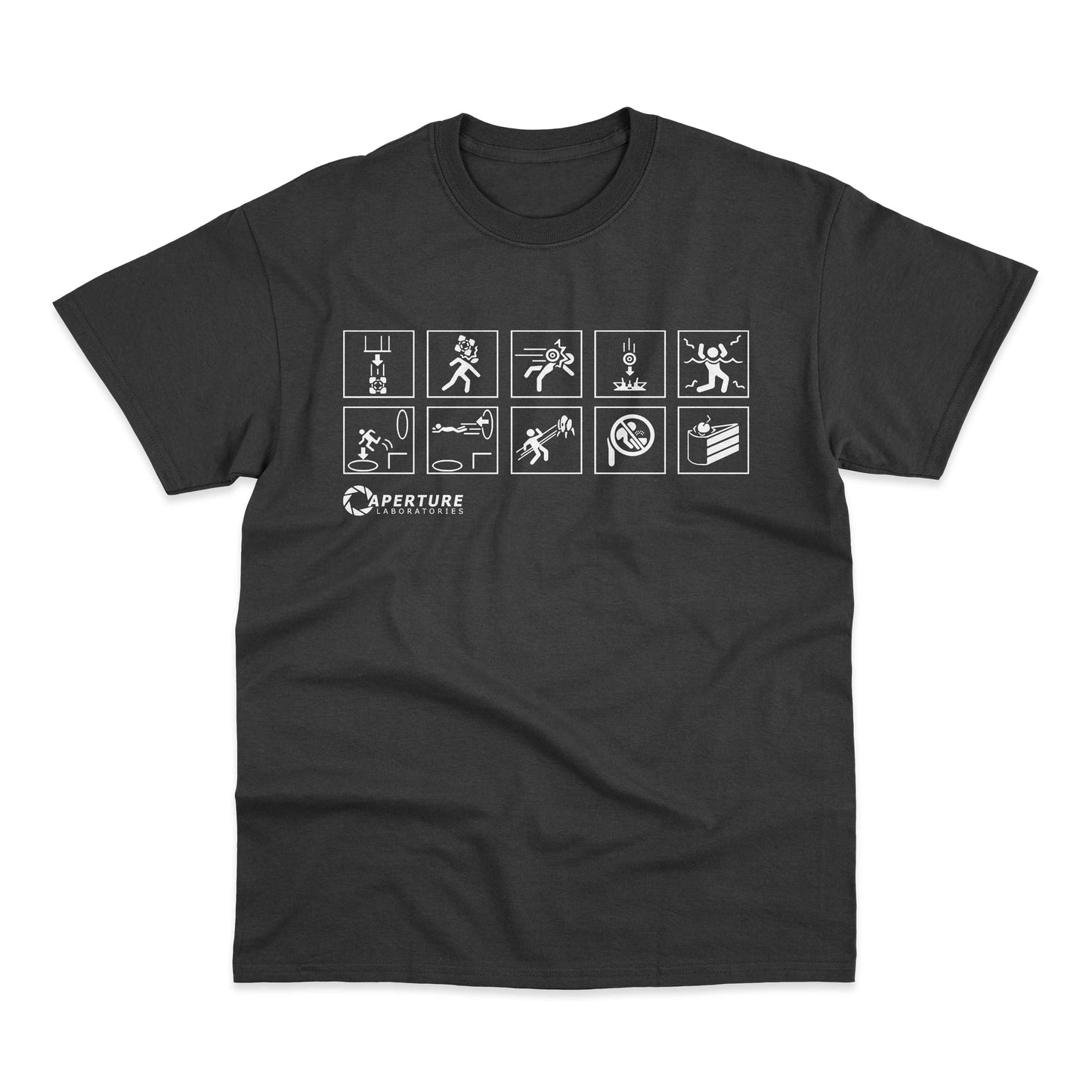 Aperture Laboratories Portal Gaming T-Shirt Steam