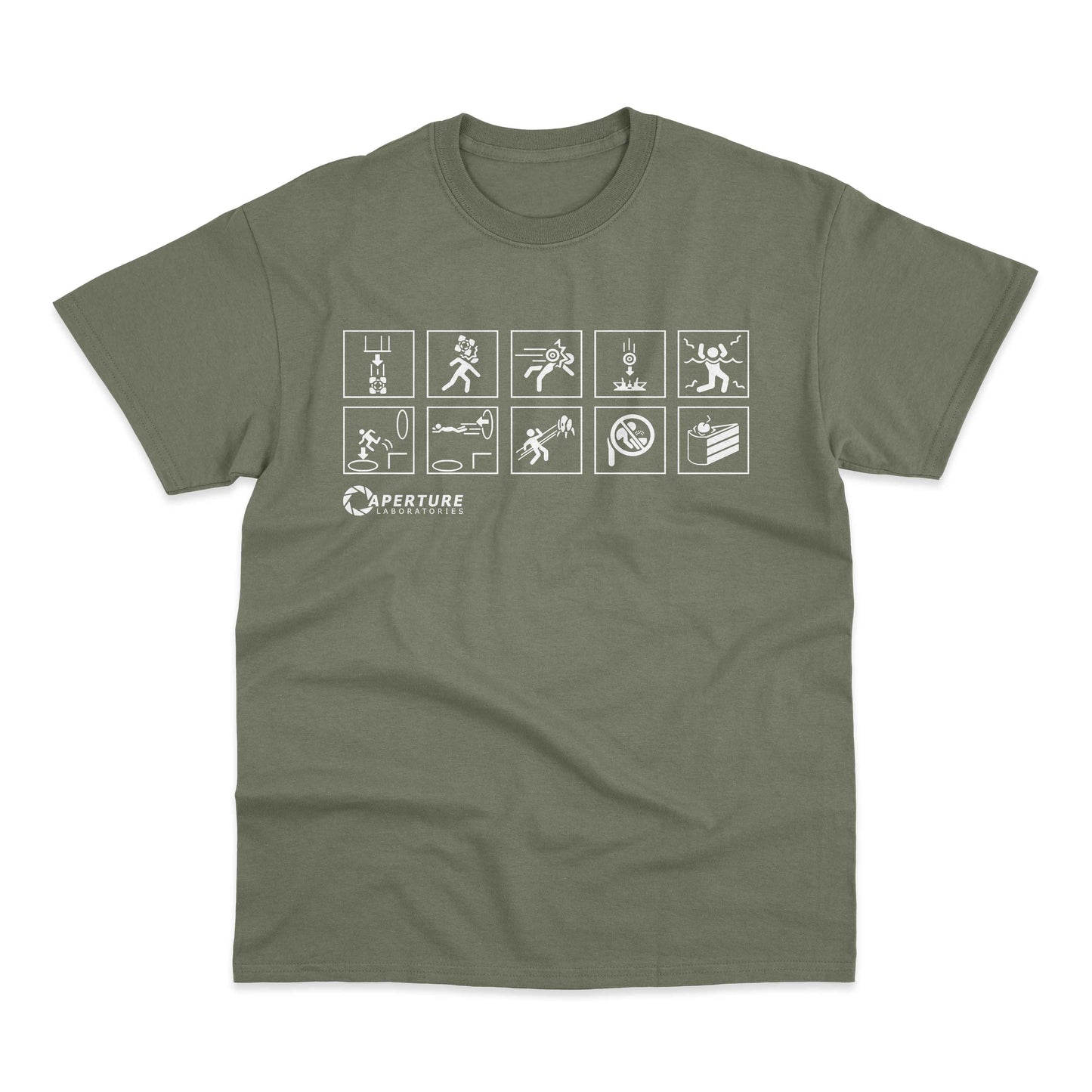 Aperture Laboratories Portal Gaming T-Shirt Steam