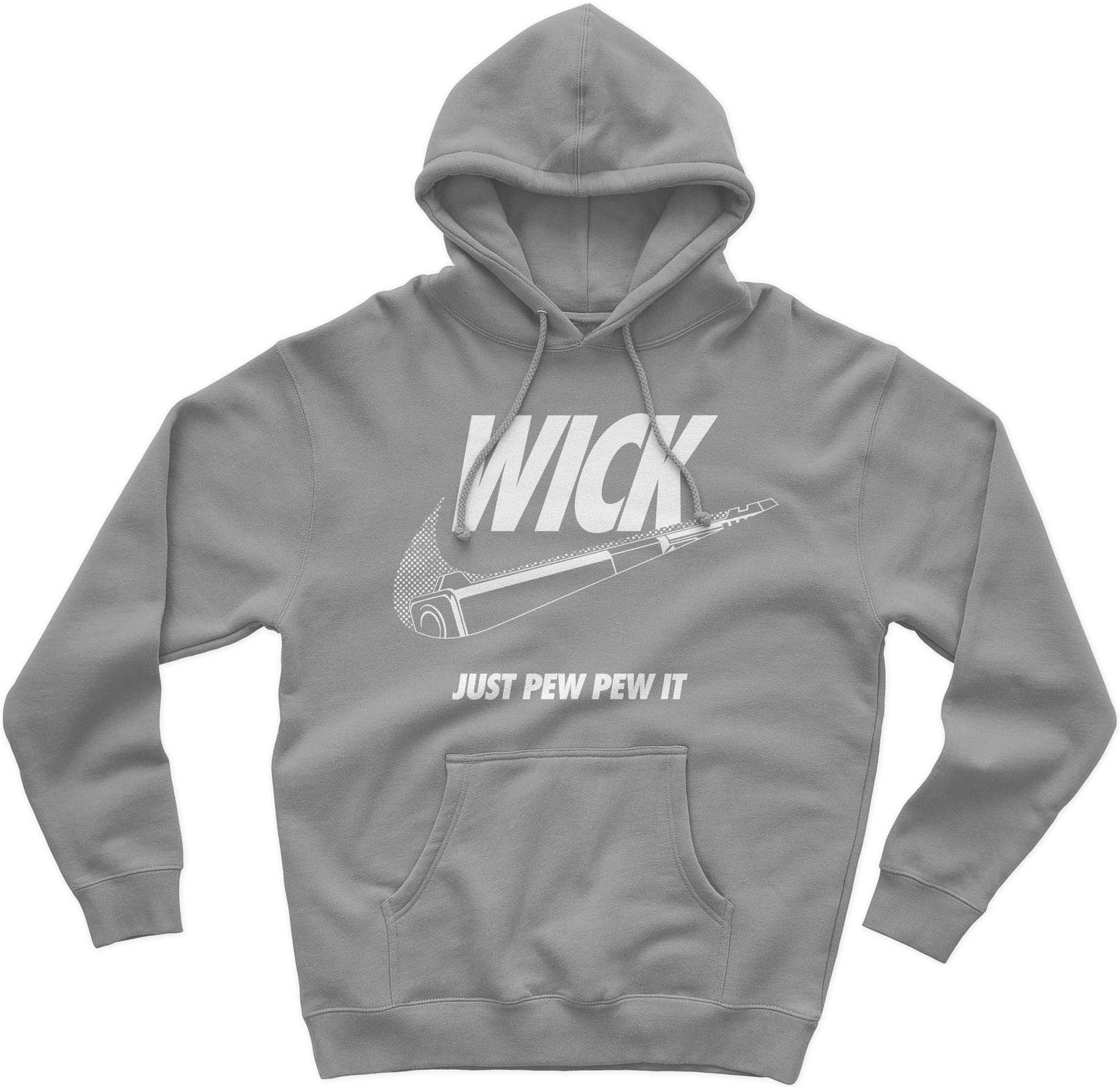 Wick Just Pew Pew It Funny Pullover Hoodie