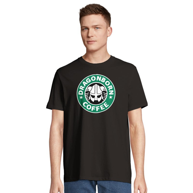 Dragonborn Coffee The Cup of the Elders T-shirt