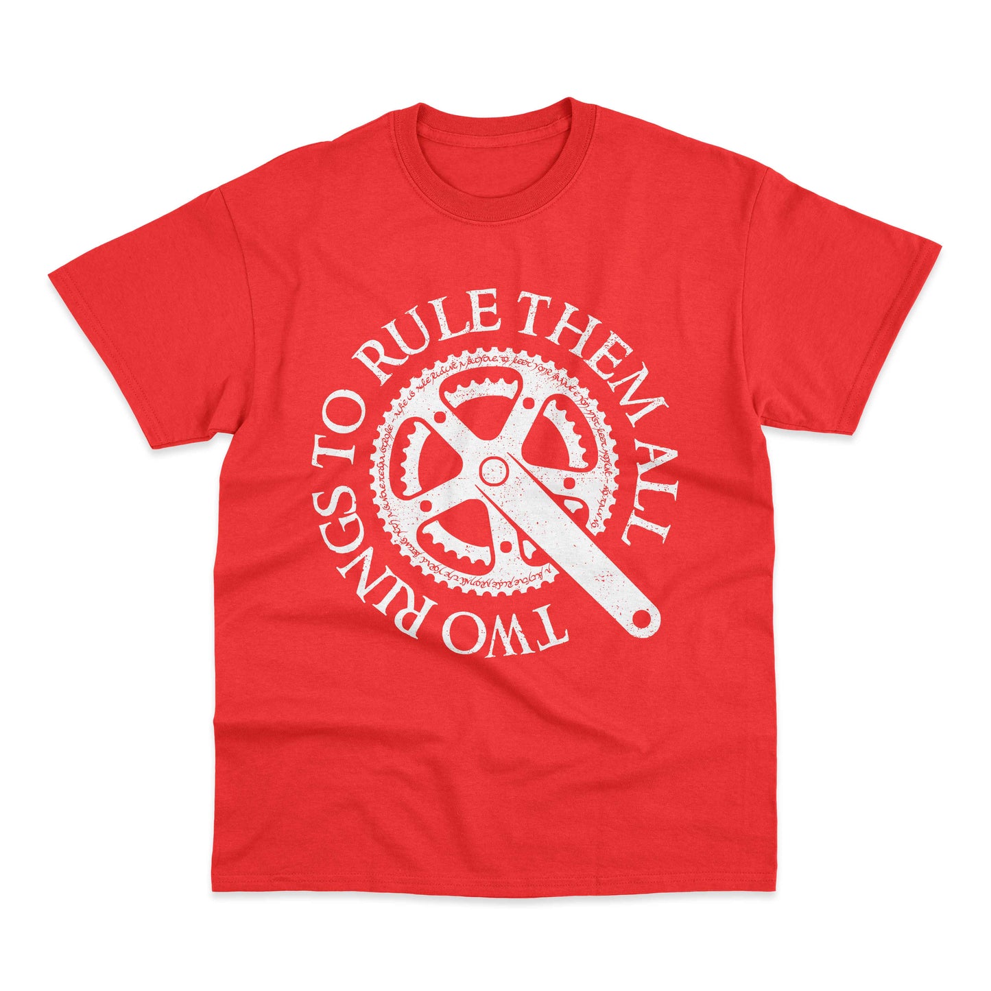 Lord Of The Chain Rings Mash up Cycling T-Shirt Trek