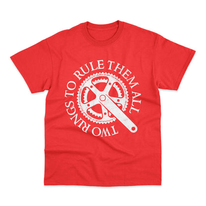 Lord Of The Chain Rings Mash up Cycling T-Shirt Trek