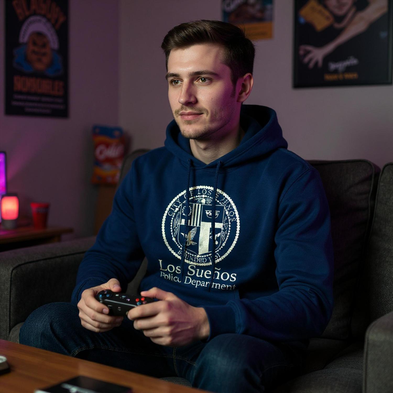 Los Suenos Police Dept Ready Or Not playstation Hoodie 