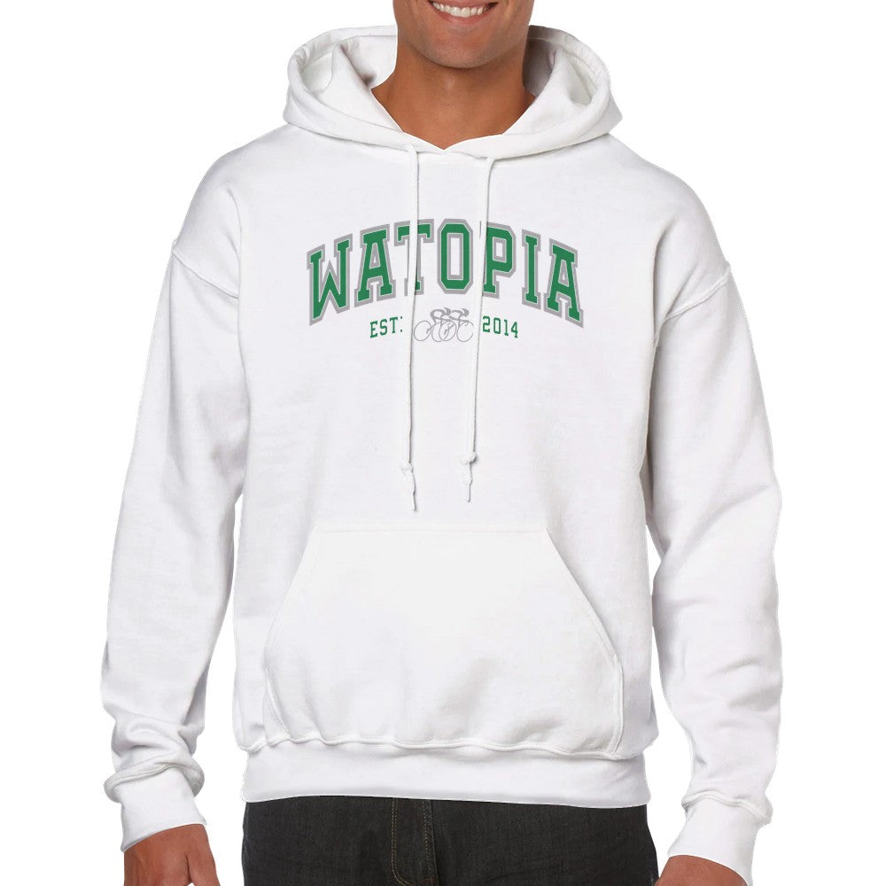 Watopia Cycling Est 2014 Hoodie for Zwift Cyclists