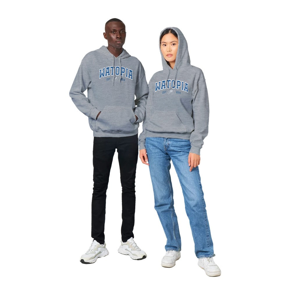 Watopia Cycling Est 2014 Hoodie for Zwift Cyclists