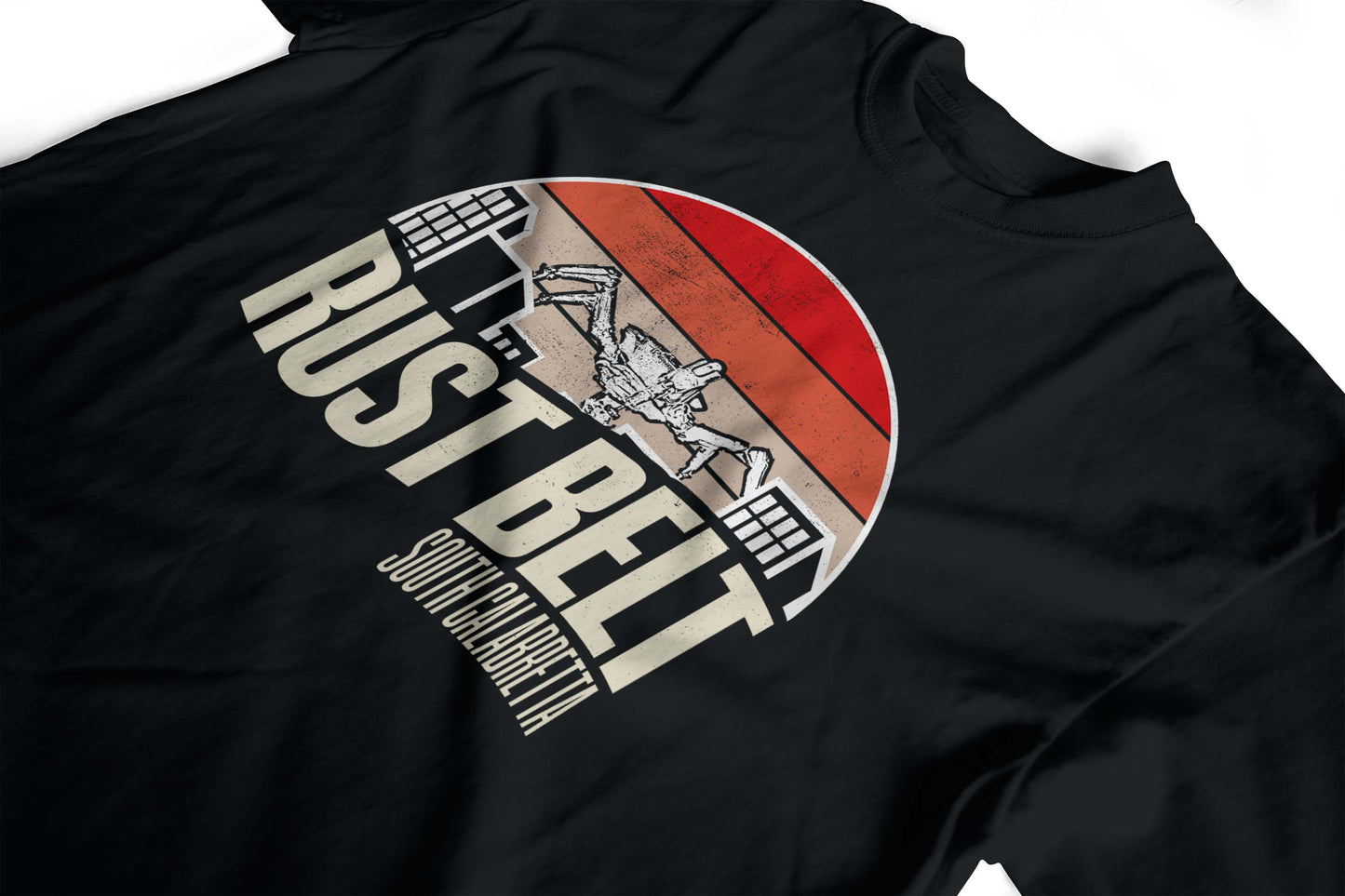 Rust Belt Retro Sunset Arc Raiders Gamer T-Shirt