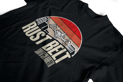 Rust Belt Retro Sunset Arc Raiders Gamer T-Shirt