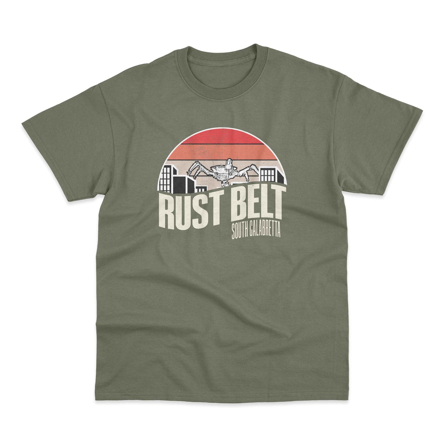 Rust Belt Retro Sunset Arc Raiders Gamer T-Shirt