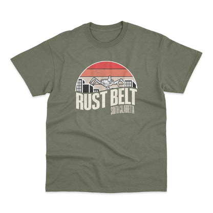 Rust Belt Retro Sunset Arc Raiders Gamer T-Shirt