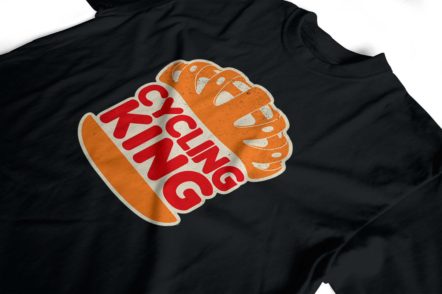 Cycling King Funny T-shirt
