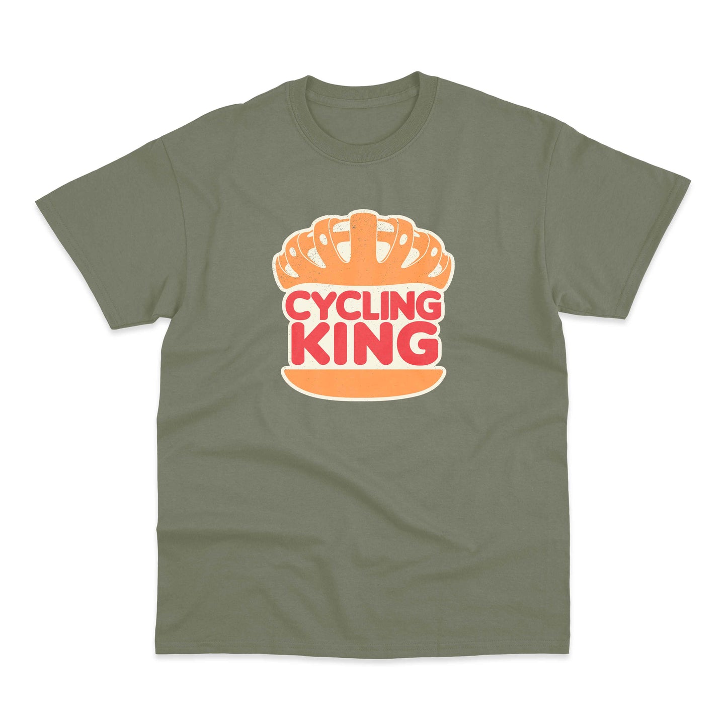 Cycling King Funny T-shirt
