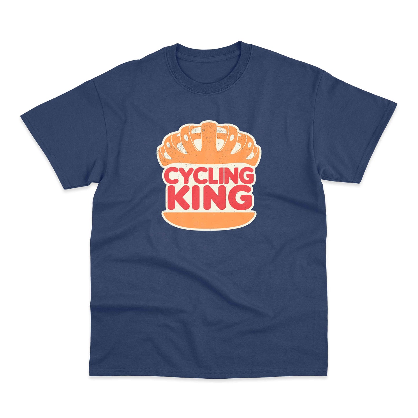Cycling King Funny T-shirt