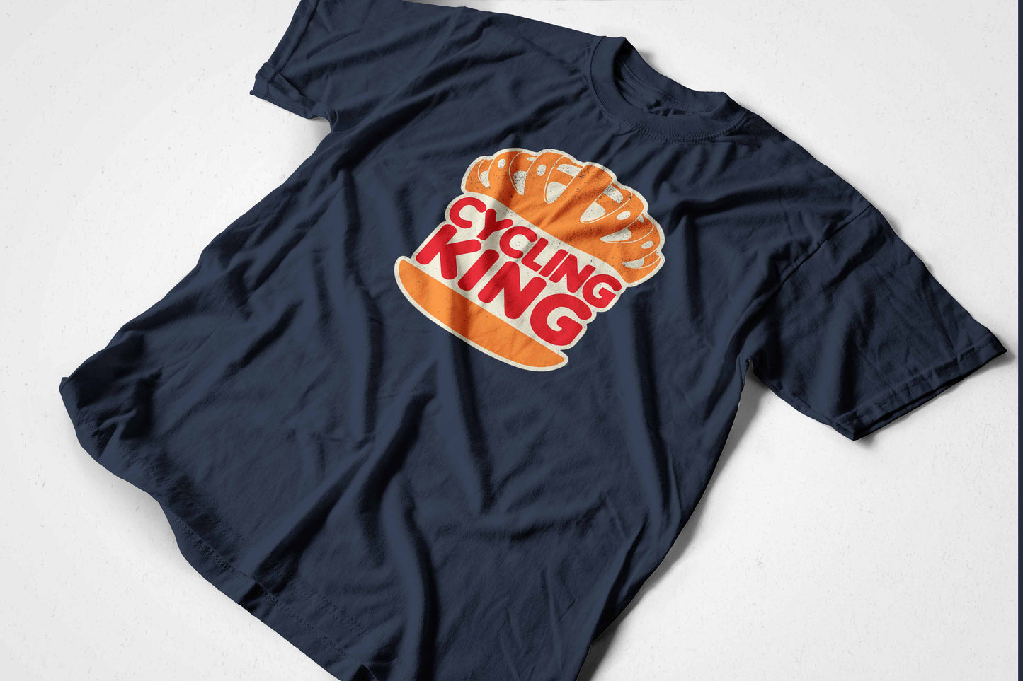 Cycling King Funny T-shirt