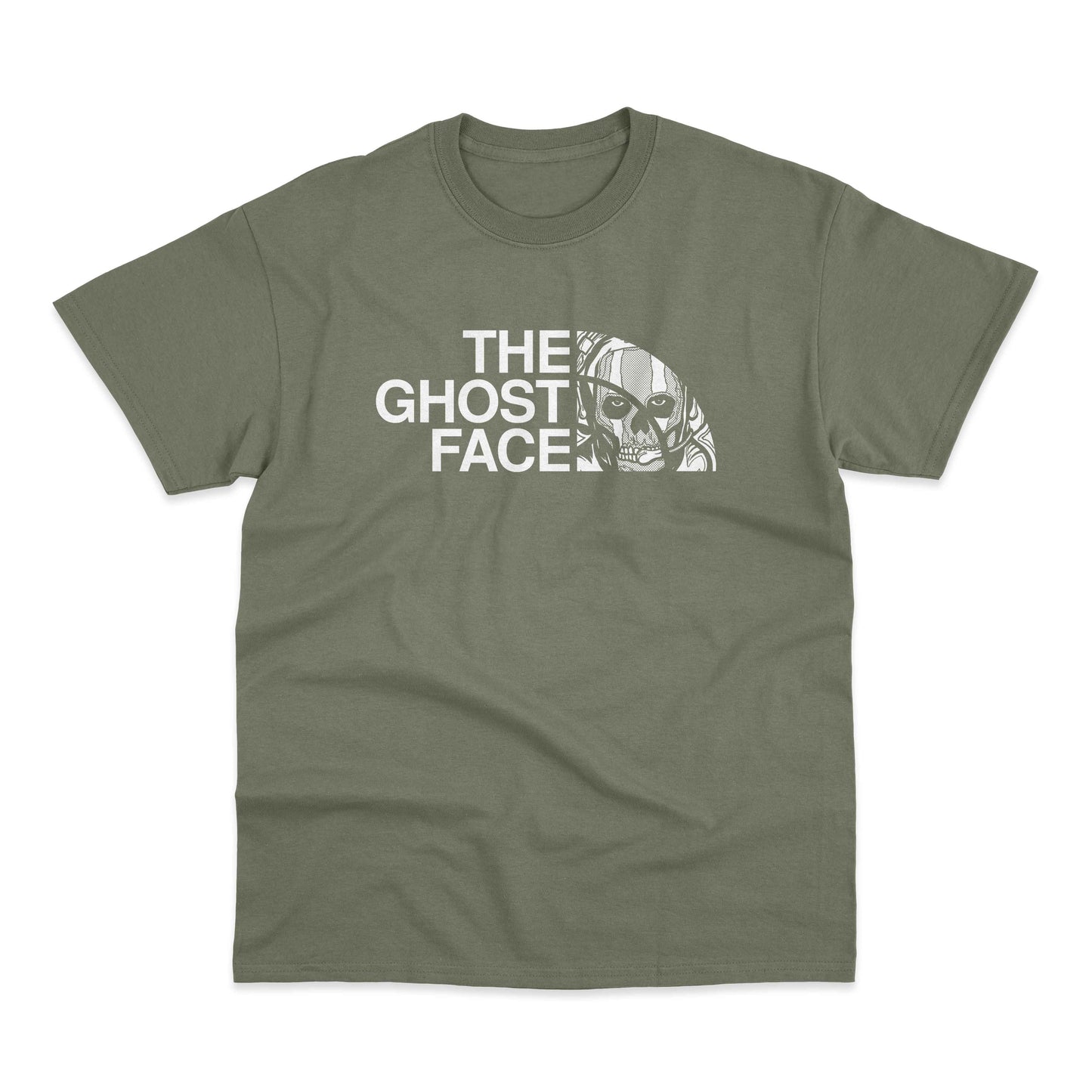 The Ghost Face Modern Warfare Call Of Duty Inspired T-shirt