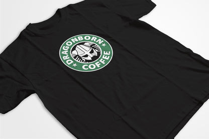 Dragonborn Coffee The Cup of the Elders T-shirt