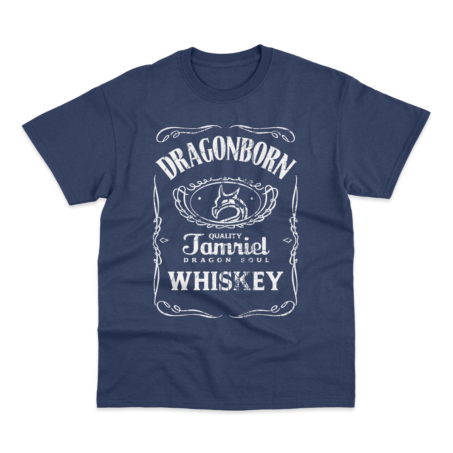 Dragonborn Elder Scrolls Whisky Funny Drink T-Shirt