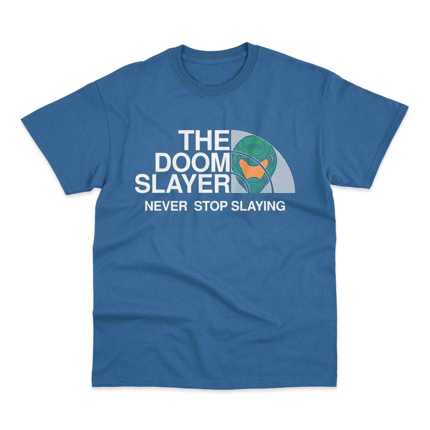 The Doom Slayer - Never Stop Slaying Gamer T-Shirt  Dark Ages