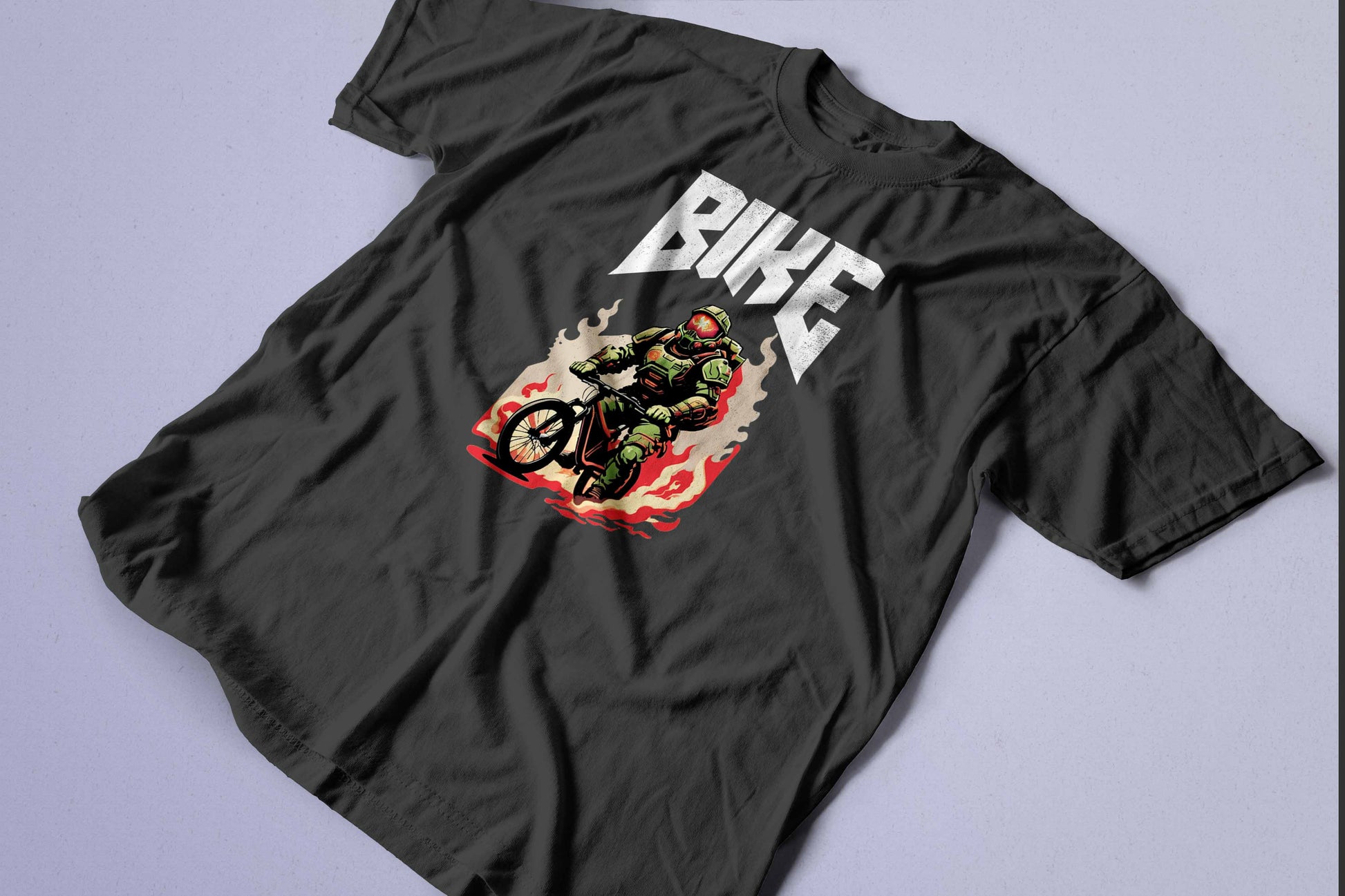 Doom Bike Gravel MTB Cycling Gift T Shirt