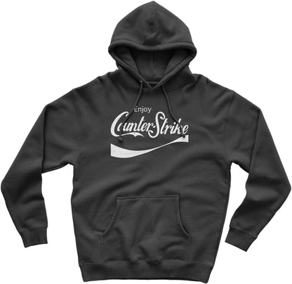 Enjoy Counter Strike Coke Cola Mash Up Gamer Hoodie 