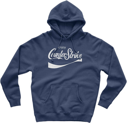 Enjoy Counter Strike Coke Cola Mash Up Gamer Hoodie 