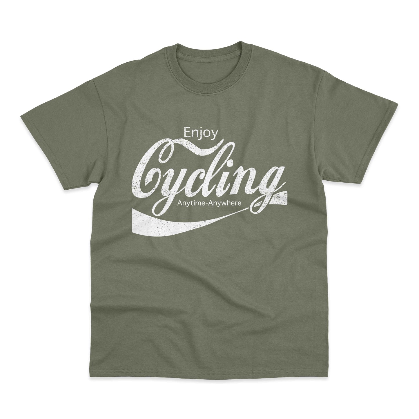 Enjoy Cycling Coke Cola Parody Cyclist T-Shirt trek