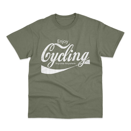 Enjoy Cycling Coke Cola Parody Cyclist T-Shirt trek