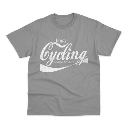 Enjoy Cycling Coke Cola Parody Cyclist T-Shirt Giant