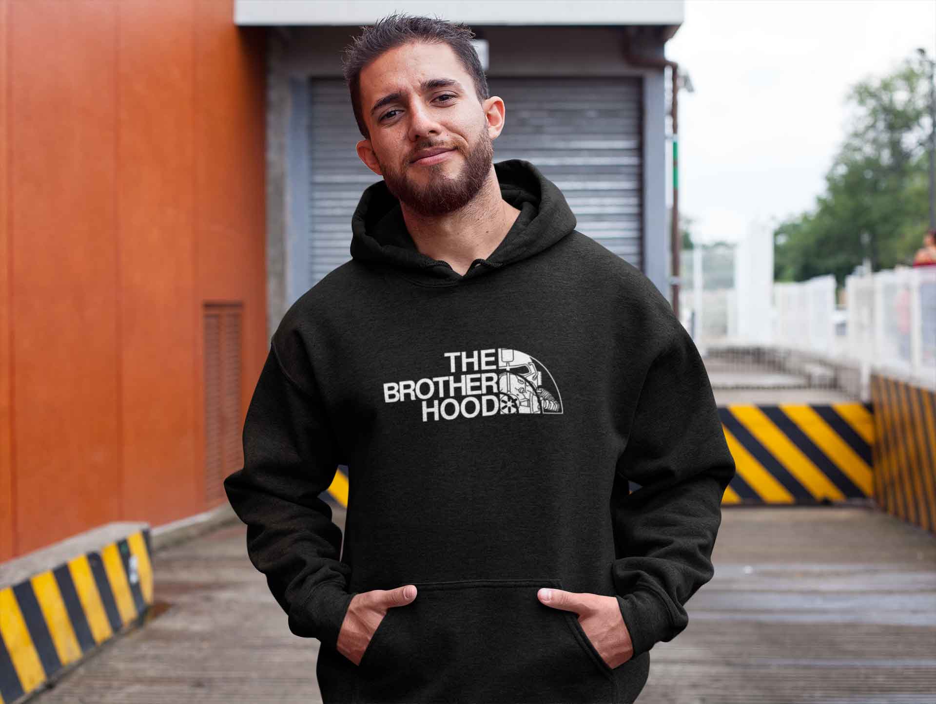 Brotherhood Of Steel The Face Of The Fallout Hoodie
