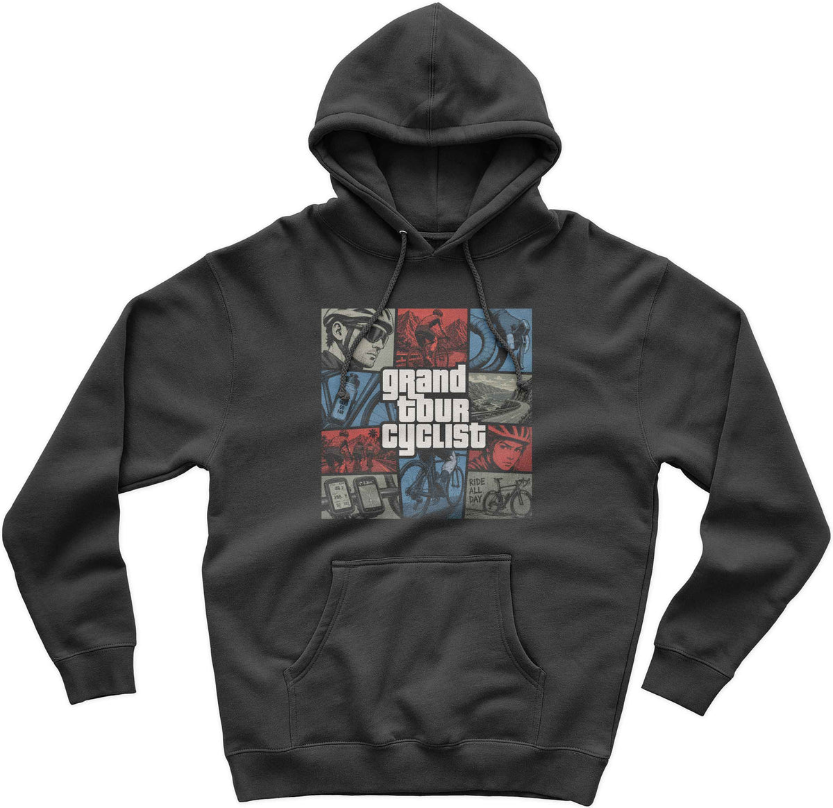 Grand Tour Cyclist GTA Style Bike Hoodie Theft Auto