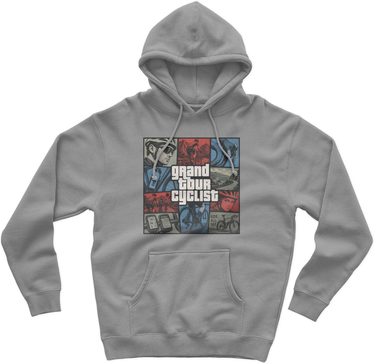 Grand Tour Cyclist GTA Style Bike Hoodie Theft Auto
