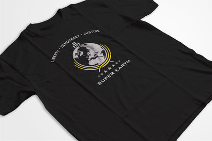 Super Earth Helldivers inspired T-Shirt