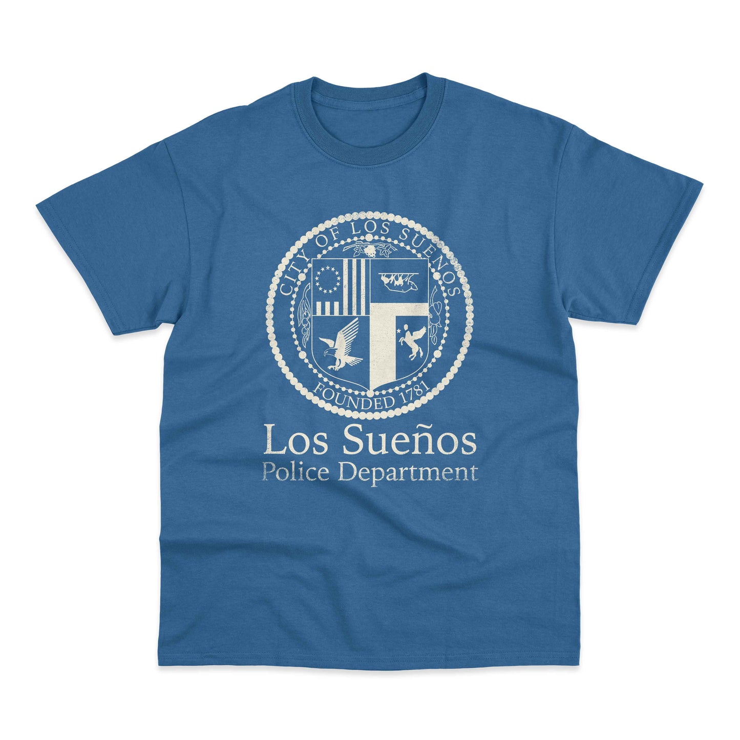 Los Suenos Police Dept Ready For Action Tactical Gamer T-shirt
