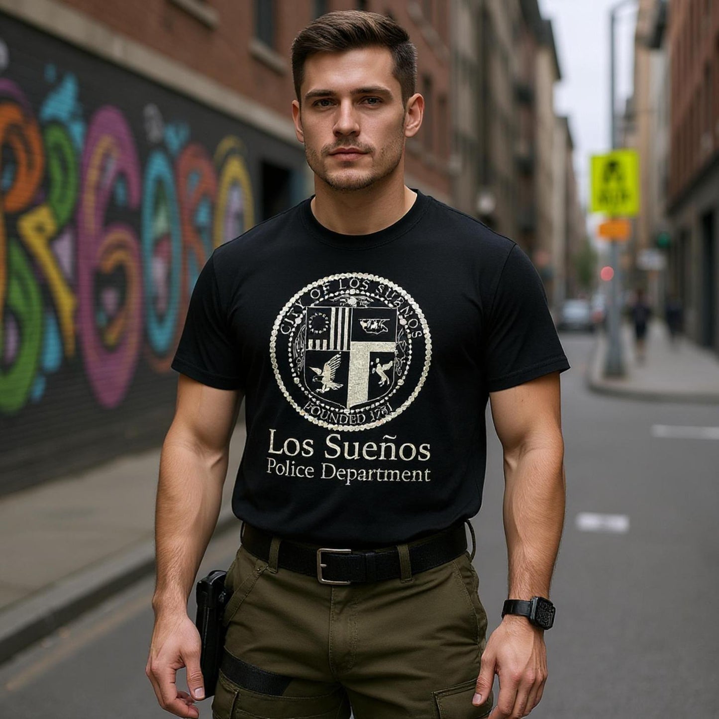 Los Suenos Police Dept Ready Or Not Tactical T-shirt 