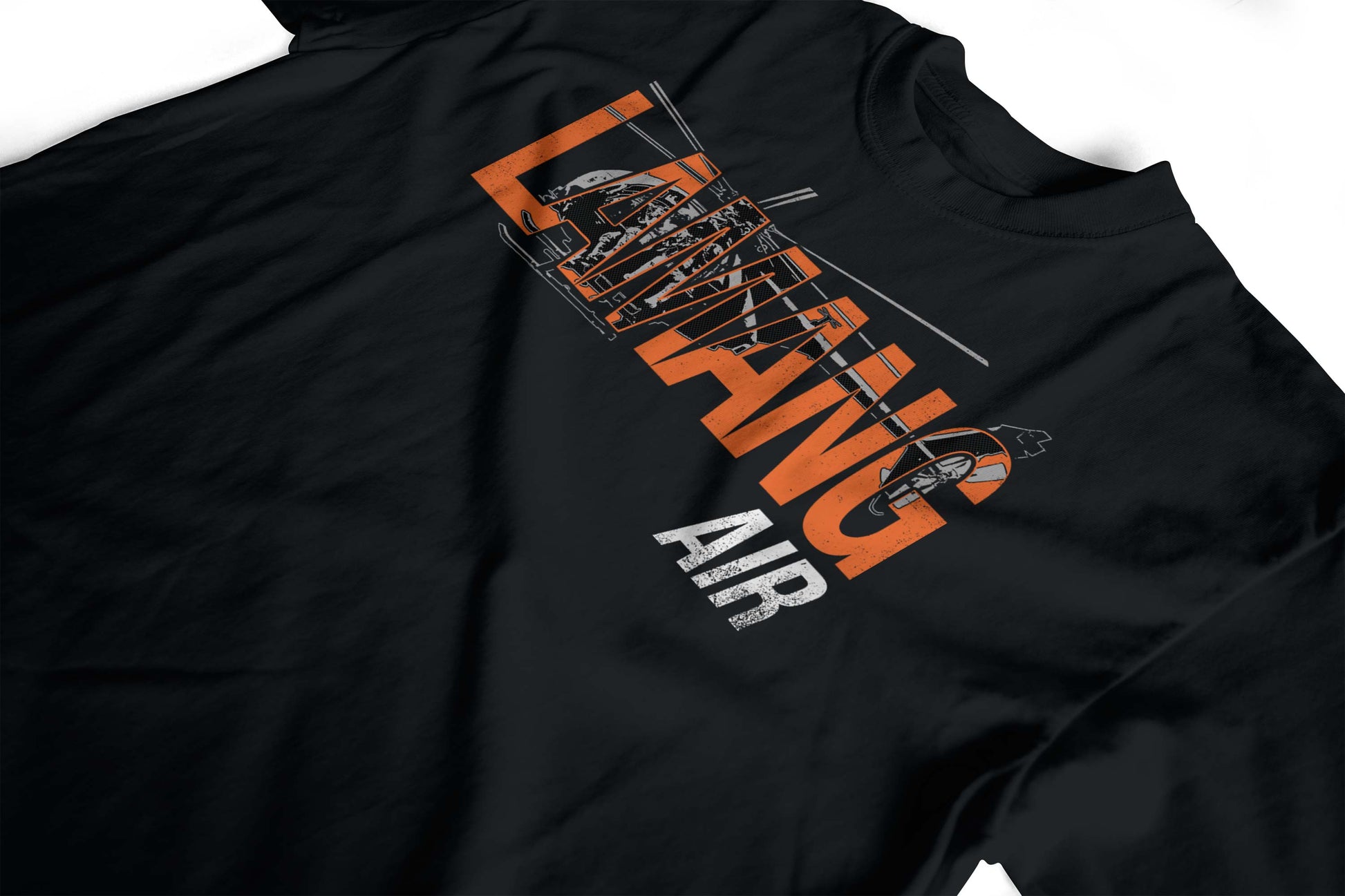 Fly Lamang Air Tactical Grey Zone Warfare Gamer T-Shirt 
