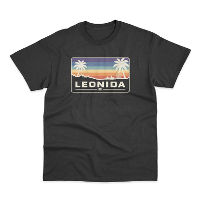 Leonida Inspired Sunset Grand Theft Auto Graphic GTA T-Shirt