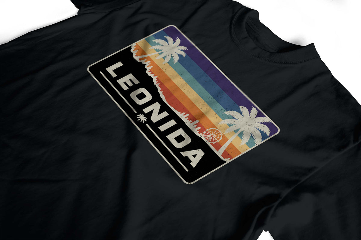 Leonida Inspired Sunset Grand Theft Auto Graphic GTA T-Shirt