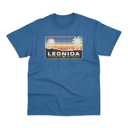 Leonida Inspired Sunset Grand Theft Auto Graphic GTA T-Shirt