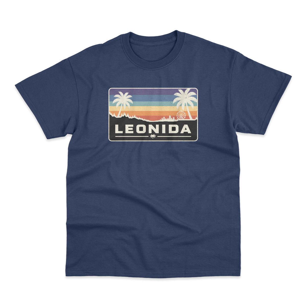 Leonida Inspired Sunset Grand Theft Auto Graphic GTA T-Shirt