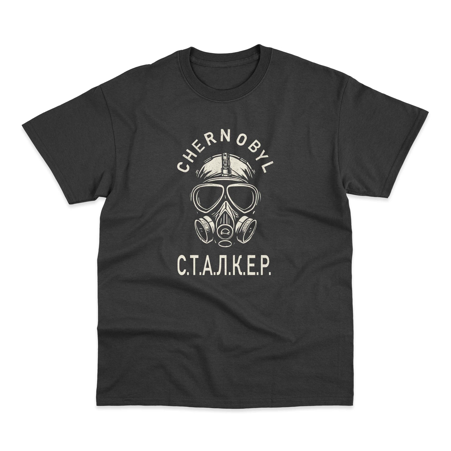The Chernobyl Mask Of the Stalker Game T Shirt