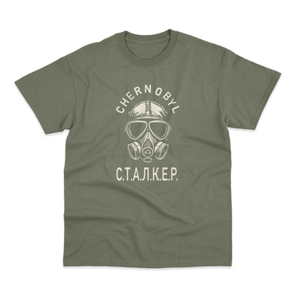 The Chernobyl Mask Of the Stalker Game T Shirt