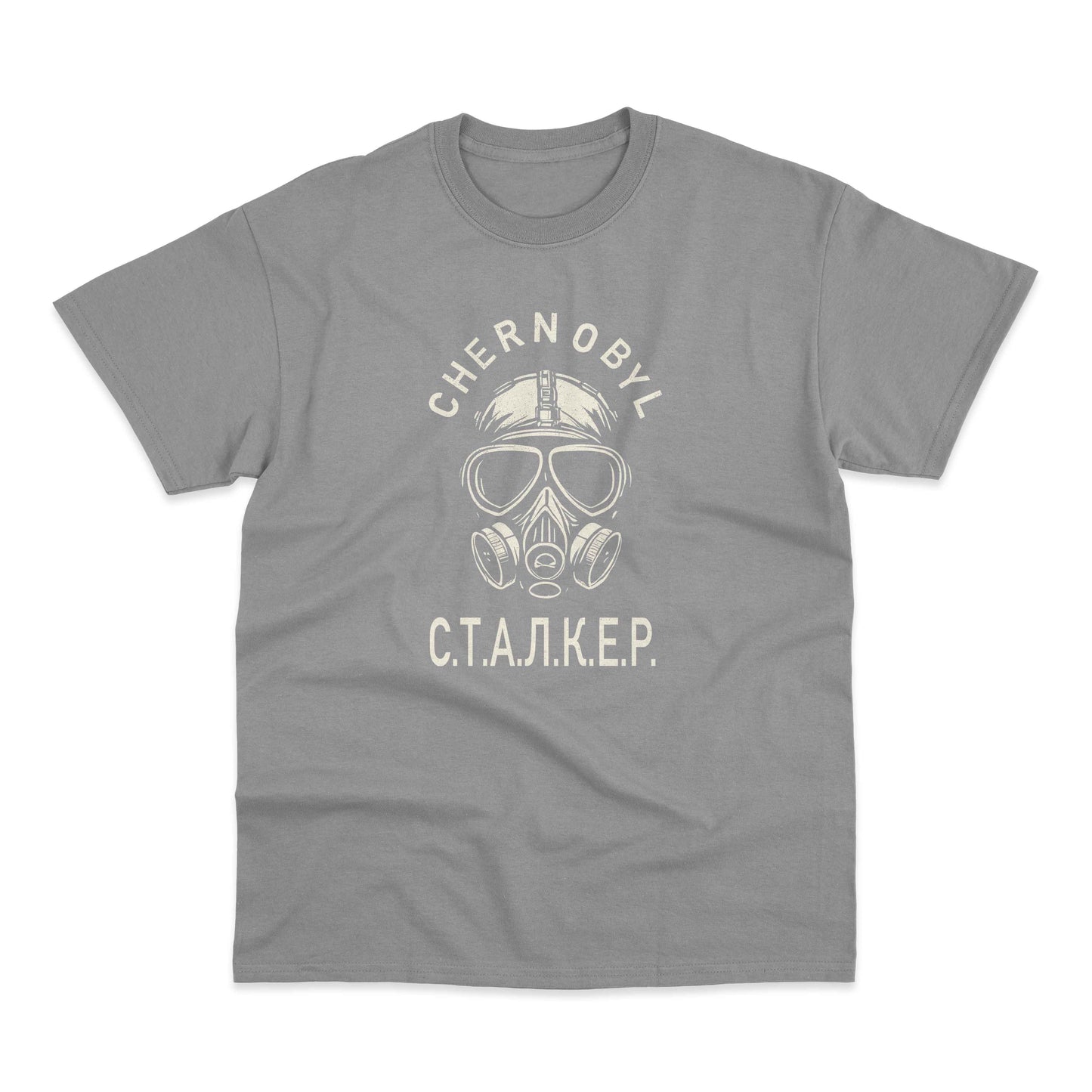 The Chernobyl Mask Of the Stalker Game T Shirt