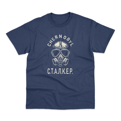 The Chernobyl Mask Of the Stalker Game T Shirt