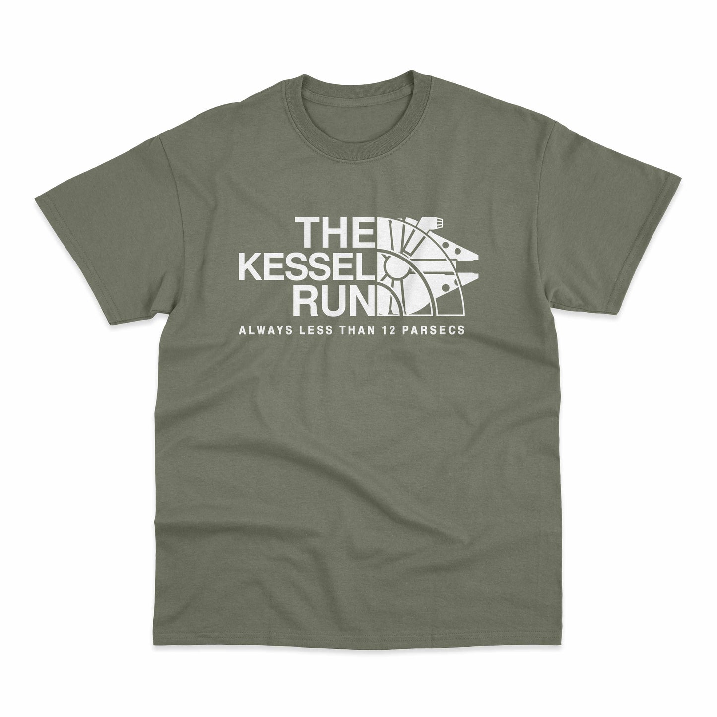 The Kessel Run Funny Star Wars Millennium Falcon T-Shirt