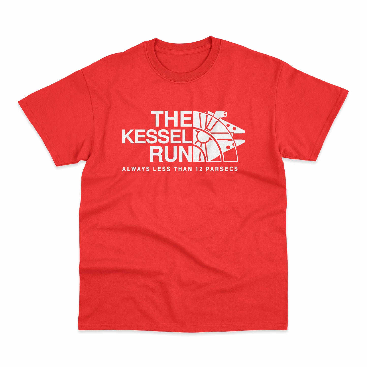The Kessel Run Funny Star Wars Millennium Falcon T-Shirt