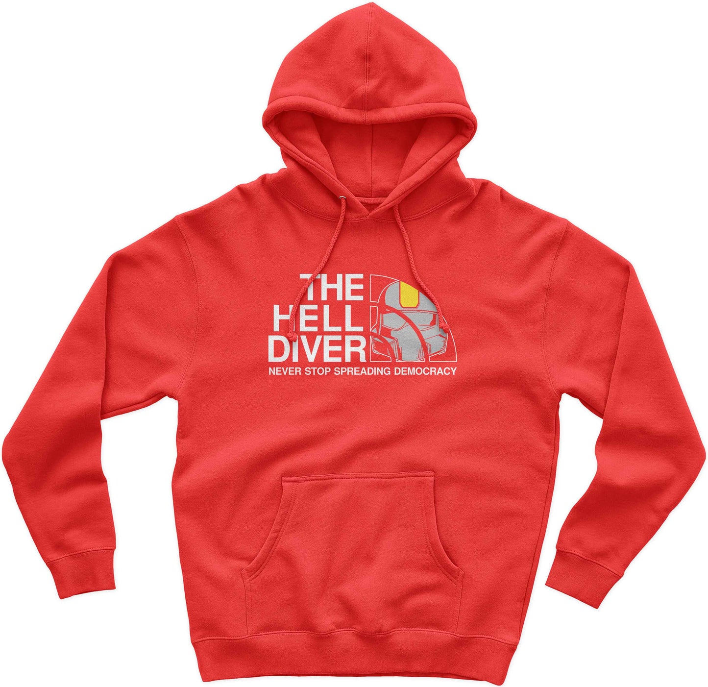 Helldivers Hoodie Never Stop Spreading Democracy 