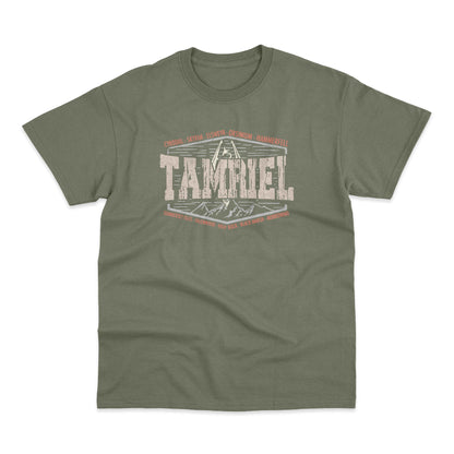 Realms Of Tamriel Elder Scrolls Skyrim Gamer T Shirt Oblivion