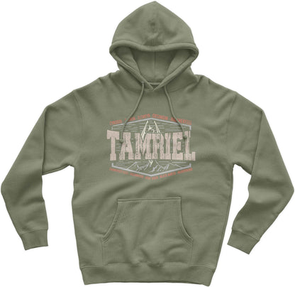 Realms Of Tamriel Elder Scrolls Skyrim Gamer Hoodie Oblivion