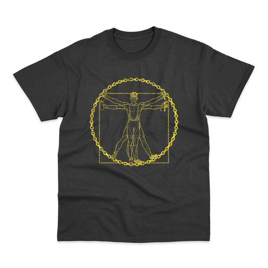 Vitruvian Cyclist Road Gravel Cycling T-Shirt Specialized 