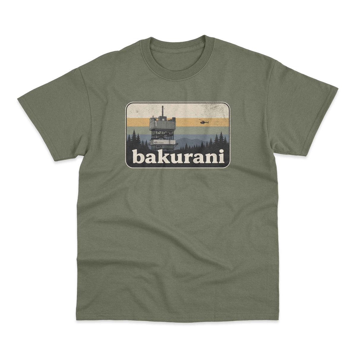 Bakurani Mountains Wardogs Military Gaming T-Shirt