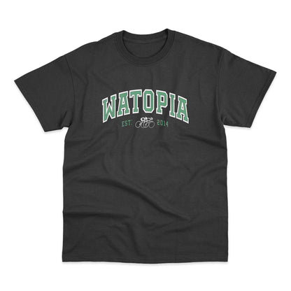 Watopia Cycling Est 2014 T-Shirt for Zwift Cyclists 